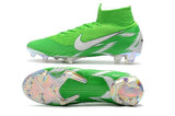 NIKE Mercurial Superfly VI 360 Elite FG Green White High Cut - TraShoes