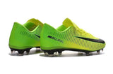 Nike Mercurial Vapor XI FG Soccer Cleats Yellow Green Black - TraShoes