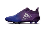 Adidas X 16+ Purechaos FG/AG Soccer Cleats Purple Blue - TraShoes