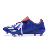 Adidas Predator Mania Champagne FG Soccer Cleats Blue White Red - TraShoes