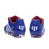 Adidas Predator Mania Champagne FG Soccer Cleats Blue White Red - TraShoes