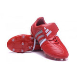 Adidas Predator Mania Champagne FG Soccer Cleats Red White - TraShoes