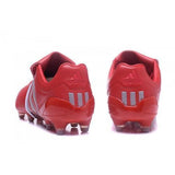 Adidas Predator Mania Champagne FG Soccer Cleats Red White - TraShoes