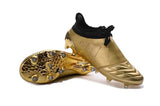 Adidas X 16+ Purechaos FG/AG Soccer Cleats Golden Black - TraShoes