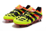 New Adidas Predator Accelerator FG Electricity Soccer Cleats Shoes Green Red Black