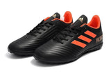 New Adidas Predator 18.4 TF Soccer Cleats Shoes Black Orange