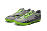 Nike Hypervenom Phelon II Indoor Soccer Shoes Platinum Black Green - TraShoes