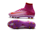 Nike Mercurial Superfly V Fg White Red Shoes Pink - TraShoes