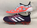 Adidas Glitch Skin 17 FG Soccer Shoes Purple White Red Pink - TraShoes