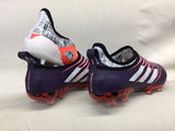 Adidas Glitch Skin 17 FG Soccer Shoes Purple White Red Pink - TraShoes