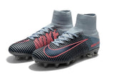 Nike Mercurial Superfly V AG Soccer Cleats Black Grey Pink - TraShoes