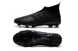 Adidas Predator 18+ FG Soccer Cleats All Black - TraShoes