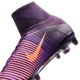 Nike Mercurial Superfly V AG Soccer Cleats Purple Bright Citrus - TraShoes