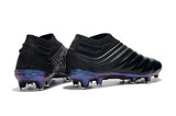 Adidas Copa 19+ FG Black Blue - TraShoes