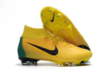 Nike Mercurial Superfly VI 360 Elite FG Soccer Cleats Yellow Green - TraShoes