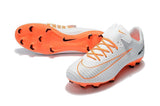 Nike Mercurial Vapor XI FG Soccer Cleats White Orange - TraShoes