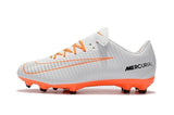 Nike Mercurial Vapor XI FG Soccer Cleats White Orange - TraShoes