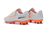 Nike Mercurial Vapor XI FG Soccer Cleats White Orange - TraShoes