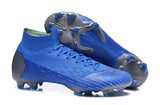 NIKE Mercurial Superfly VI 360 Elite FG Blue W Silver Nike - TraShoes