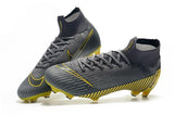 NIKE Mercurial Superfly VI 360 Elite FG Yellow Stripe Grey - TraShoes