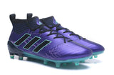 Adidas ACE 17.1 Primeknit Soccer Cleats Legend Ink Black Energy Aqua - TraShoes