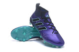 Adidas ACE 17.1 Primeknit Soccer Cleats Legend Ink Black Energy Aqua - TraShoes