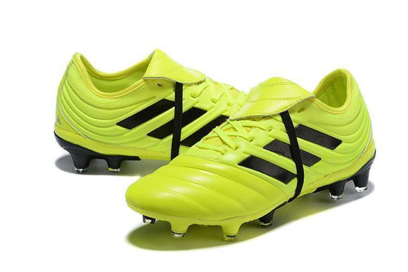 Adidas Copa 19.1 FG Green Black - TraShoes