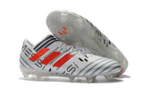 New Adidas Nemeziz Messi FG Soccer Cleats Shoes Sliver Gray Orange