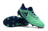 New Adidas X Series Life Color Matching FG Soccer Cleats Shoes Green Blue