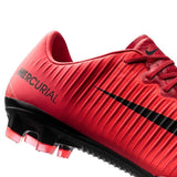 Nike Mercurial Vapor XI FG Soccer Cleats University Red Black - TraShoes