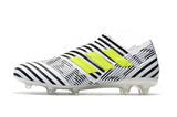 New Adidas New Nemeziz Agility FG TPU Soccer Cleats Shoes White Black Green