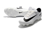 Nike Mercurial Vapor XI FG Soccer Cleats White Black - TraShoes