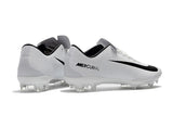 Nike Mercurial Vapor XI FG Soccer Cleats White Black - TraShoes