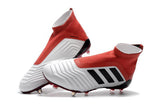 New Adidas Predator 19.1 FG Soccer Cleats Shoes Red Black White