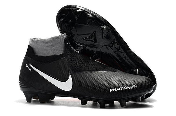 Nike Phantom Vision Elite DF FG Black Orange White - TraShoes