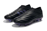 Adidas Copa 19+ FG Black Blue - TraShoes