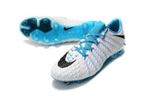 NIke Hypervenom Phantom III DF FG White Light Blue - TraShoes