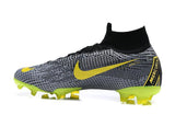 NIKE Mercurial Superfly VI 360 Elite FG Grey Yellow - TraShoes