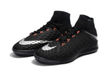 Nike HypervenomX Proximo II DF IC HP30043 Black/Metallic Silver/Orange - TraShoes