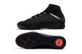 Nike HypervenomX Proximo II DF IC HP30043 Black/Metallic Silver/Orange - TraShoes