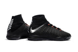 Nike HypervenomX Proximo II DF IC HP30043 Black/Metallic Silver/Orange - TraShoes