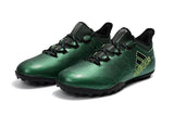 New Adidas X series TF Thunderstorm Grass Spikes Soccer Cleats Shoes Green Black Lime