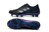 Adidas Copa 19.1 FG Black Blue - TraShoes