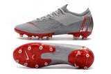NIKE Mercurial Superfly VI 360 Elite AG High Low Silver Red - TraShoes