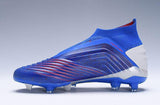 Adidas Predator 19.1 FG Blue Red Without Laces - TraShoes