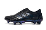 Adidas Copa 19.1 FG Black Blue - TraShoes