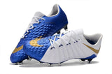 NIke Hypervenom Phantom III DF FG White Blue - TraShoes