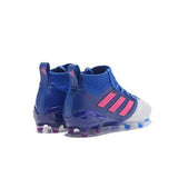 Adidas ACE 17.1 Primeknit Soccer Cleats Blue White Pink - TraShoes