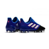 Adidas ACE 17.1 Primeknit Soccer Cleats Black Blue White Pink - TraShoes