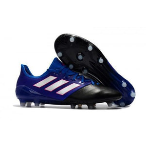 Adidas ACE 17.1 Primeknit Soccer Cleats Black Blue White Pink - TraShoes